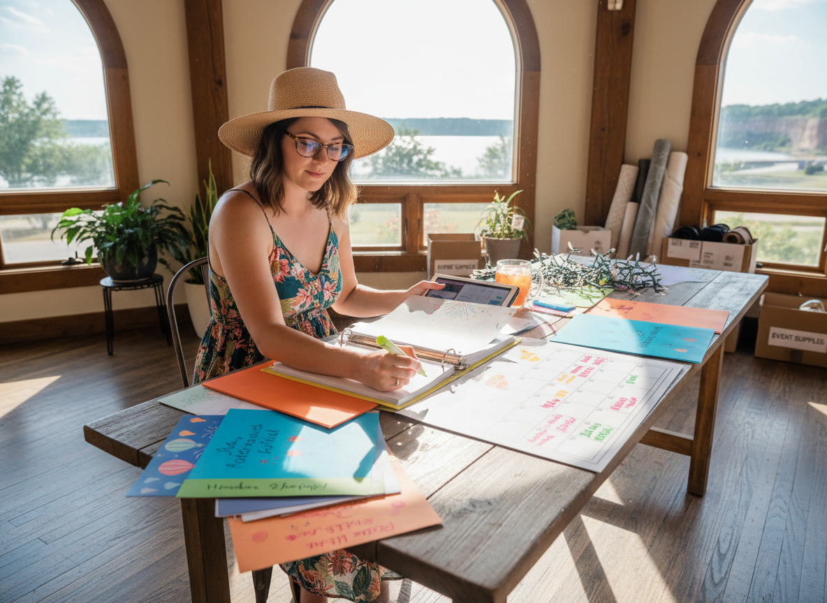 event planning calendar checklist