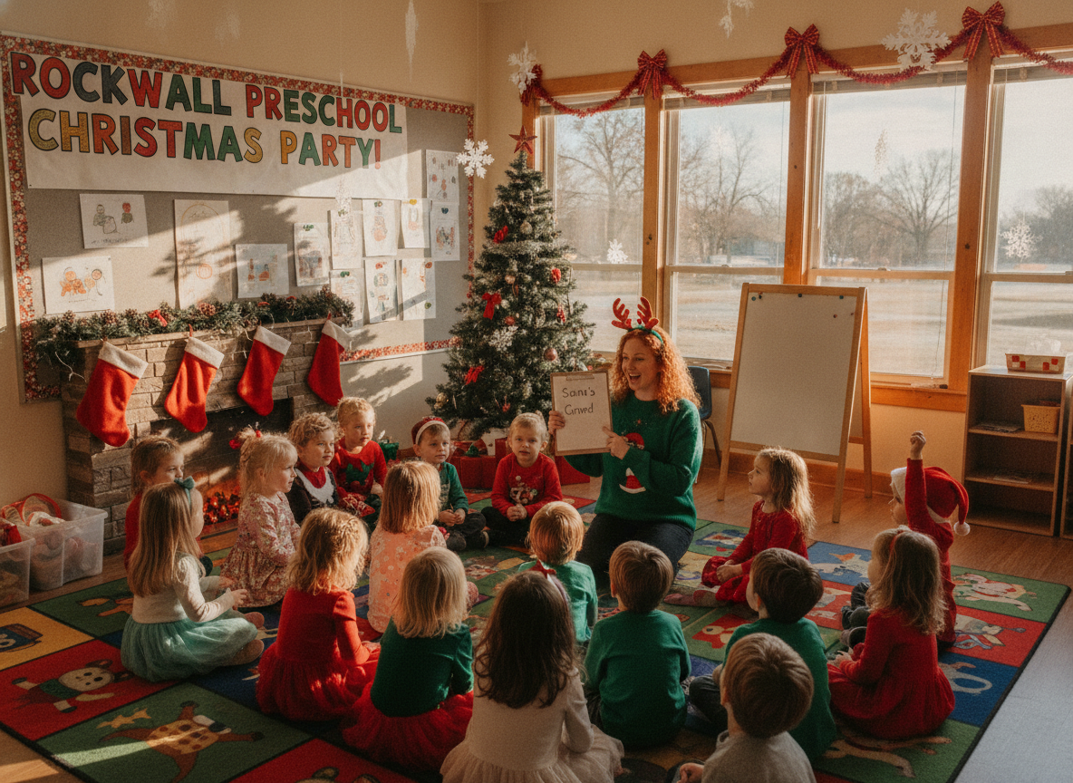 Santa planning classroom
