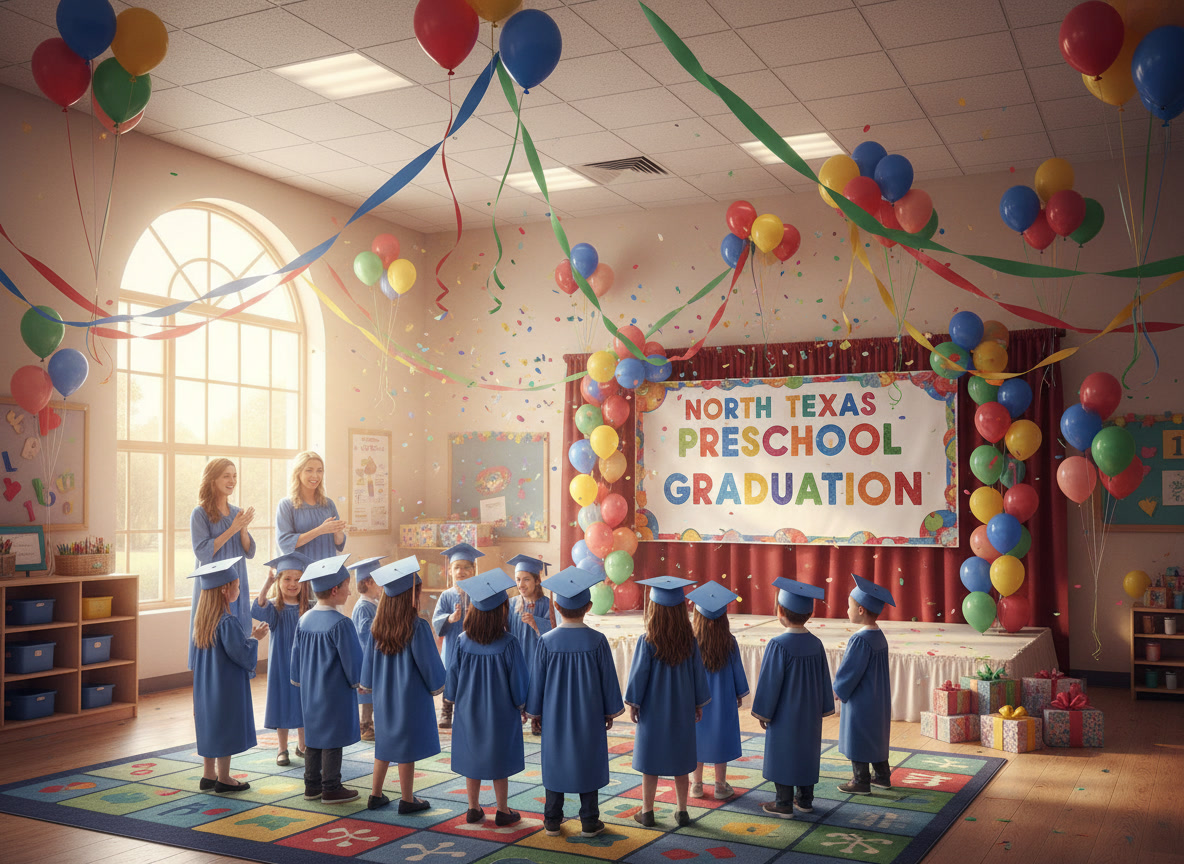 preschool classroom graduation celebration