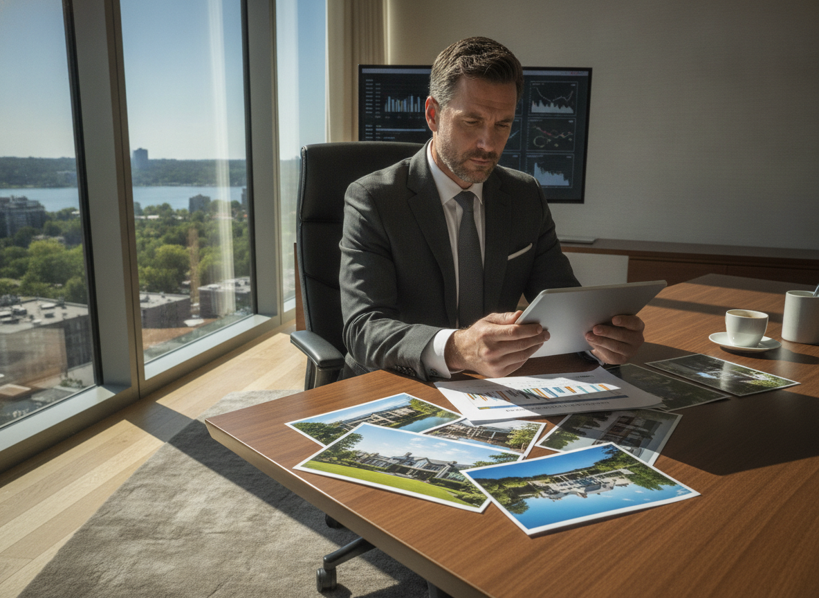 real estate agent financial charts
