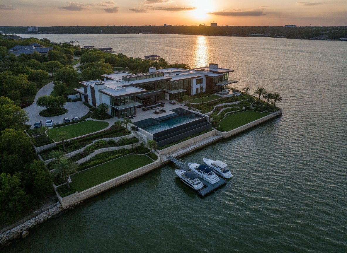 Rockwall lakefront luxury homes
