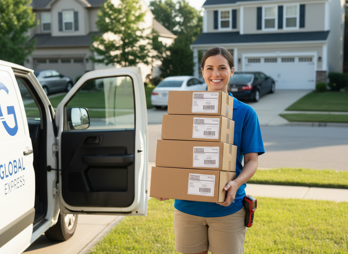 fast delivery package logistics