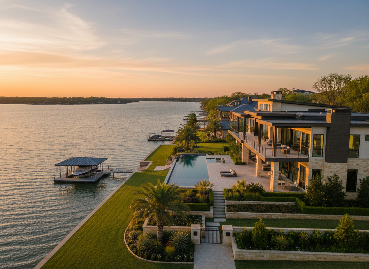 luxury vacation rental property Rockwall