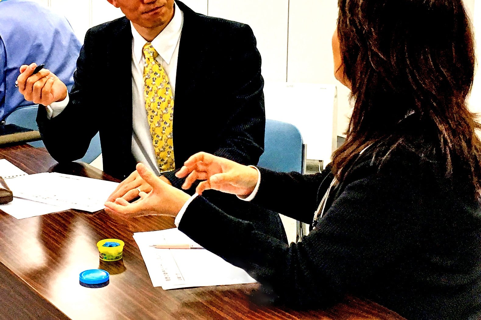 business meeting discussion